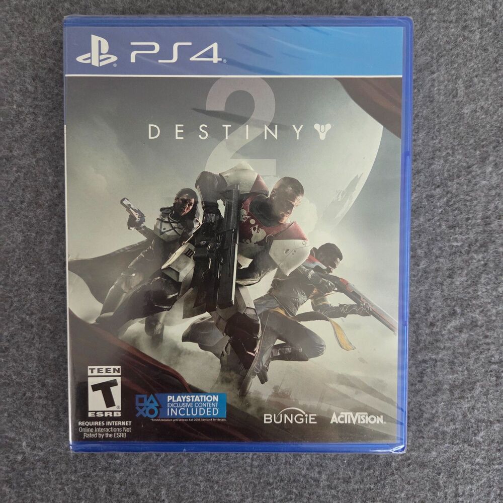 Destiny 2 Standard Edition (Sony PlayStation 4, 2017) Brand New Factory Sealed B